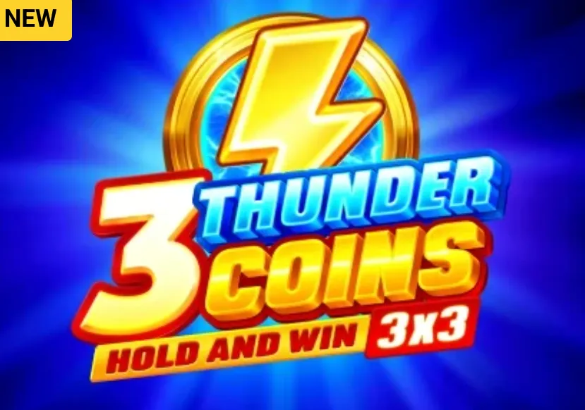3 Thunder Coins Hold and Win slot